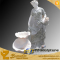 Elegant life-size Figure Marble Fountain Statues Carving